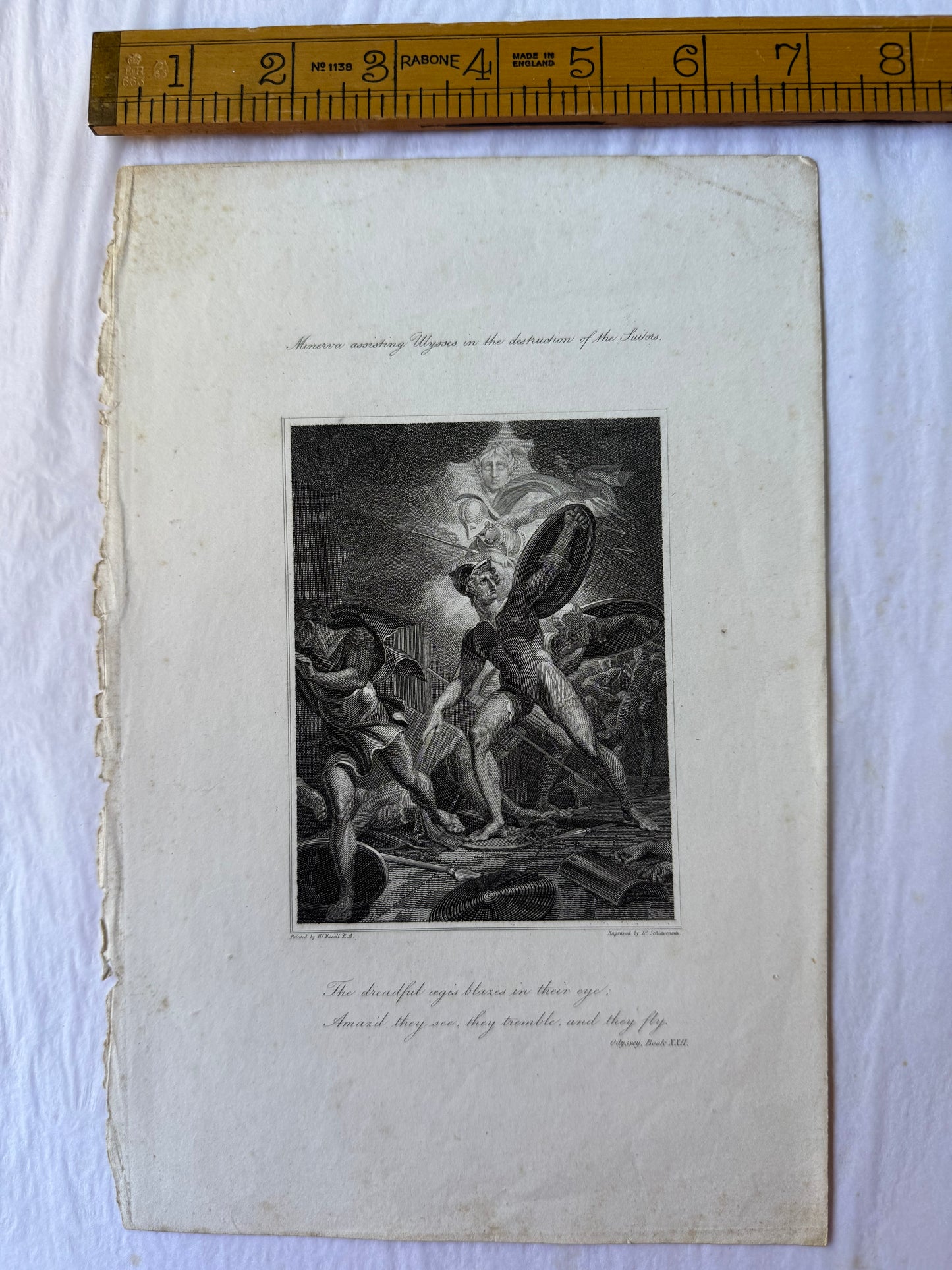 Minerva Assisting Ulysses in the Destruction of the Suitors
