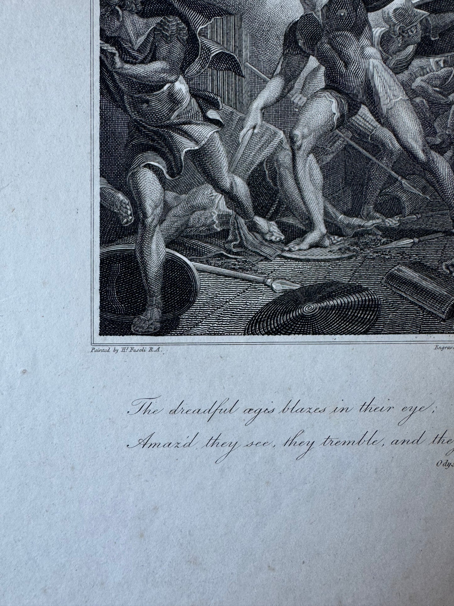 Minerva Assisting Ulysses in the Destruction of the Suitors