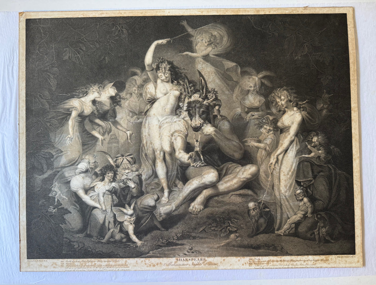 Shakespeare’s A Midsummer Night’s Dream – Titania, Bottom, and the Fairies