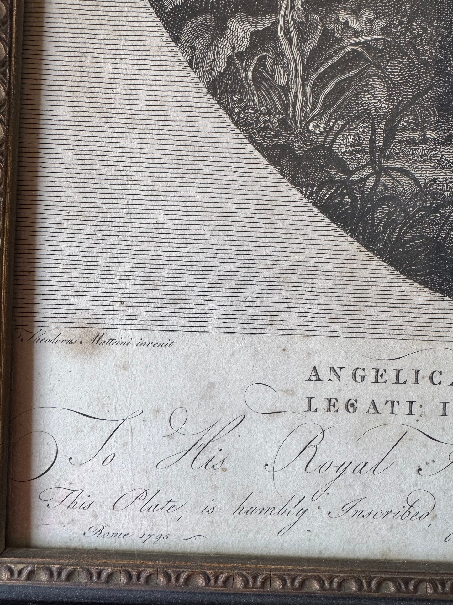 Angelica e Medoro in Vari Modi Legati: Insieme di Diversi Nodi (1795)
After Theodorus Matteini | Engraved by Raphael Morghen