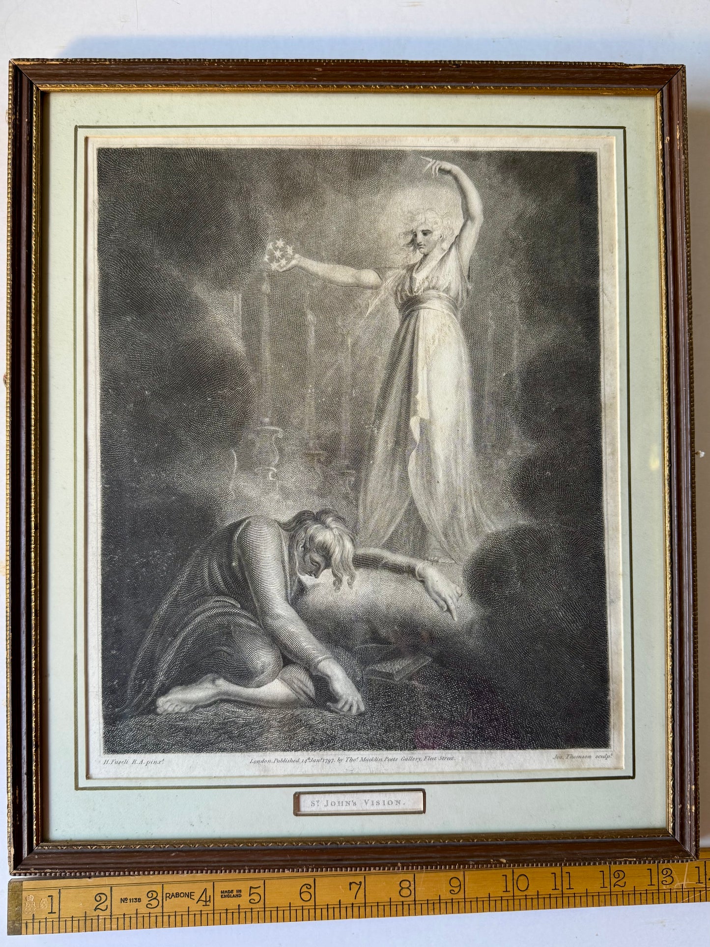 St. John’s Vision (1797) – An Engraving after Henry Fuseli
