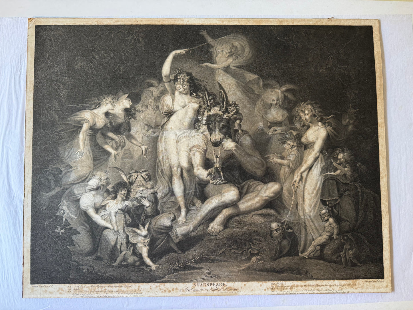 Shakespeare’s A Midsummer Night’s Dream – Titania, Bottom, and the Fairies