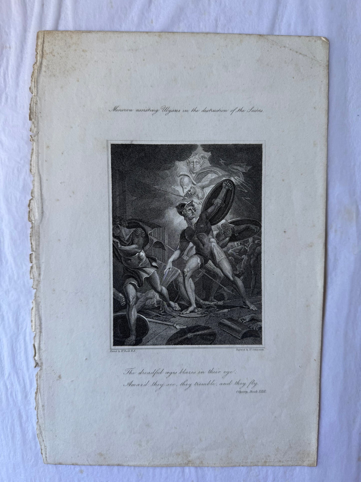 Minerva Assisting Ulysses in the Destruction of the Suitors