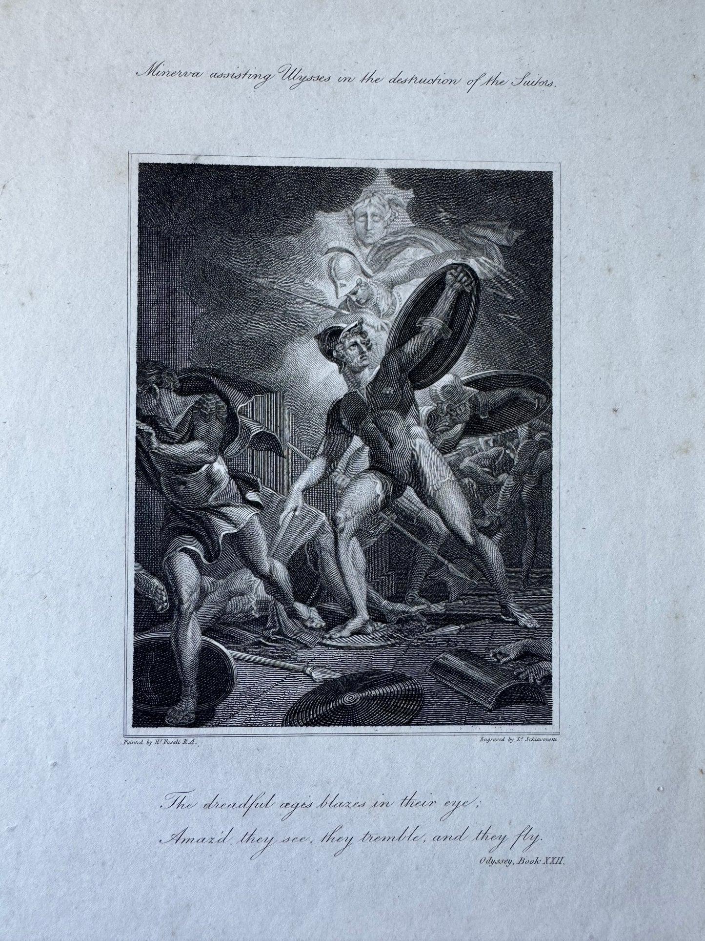 Minerva Assisting Ulysses in the Destruction of the Suitors