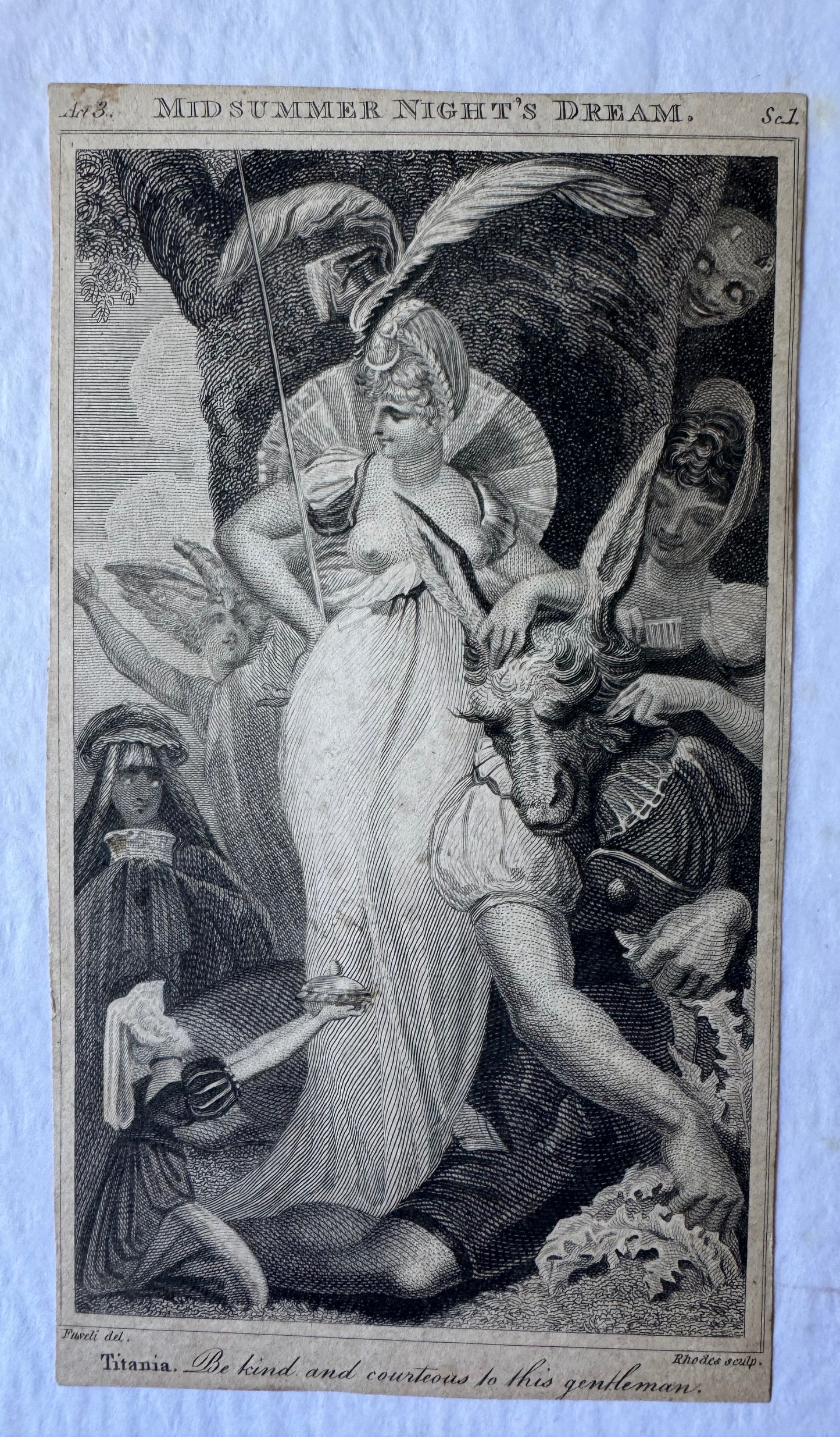 Titania and Bottom – A Midsummer Night’s Dream