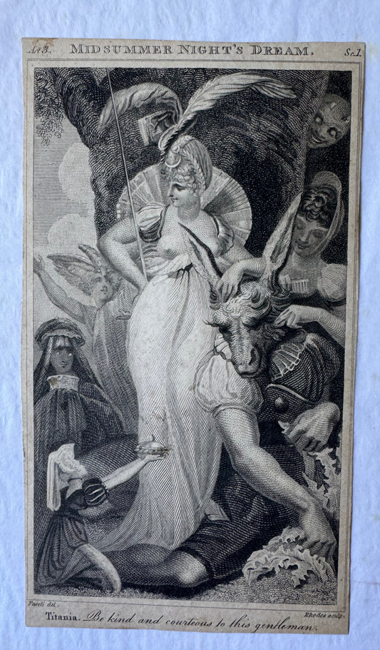 Titania and Bottom – A Midsummer Night’s Dream