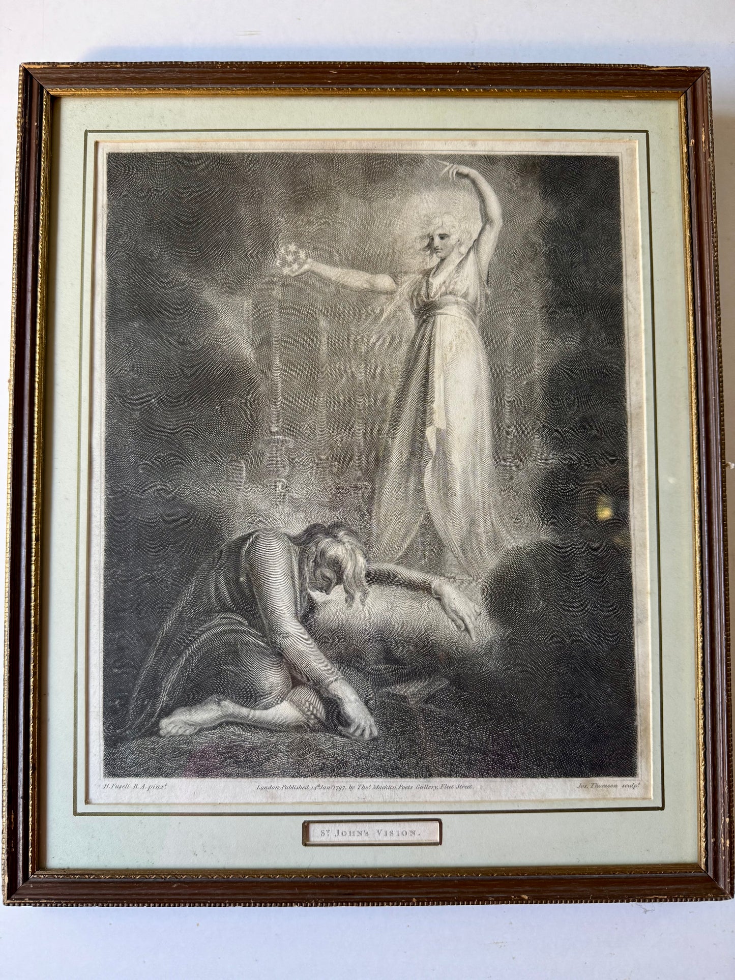 St. John’s Vision (1797) – An Engraving after Henry Fuseli
