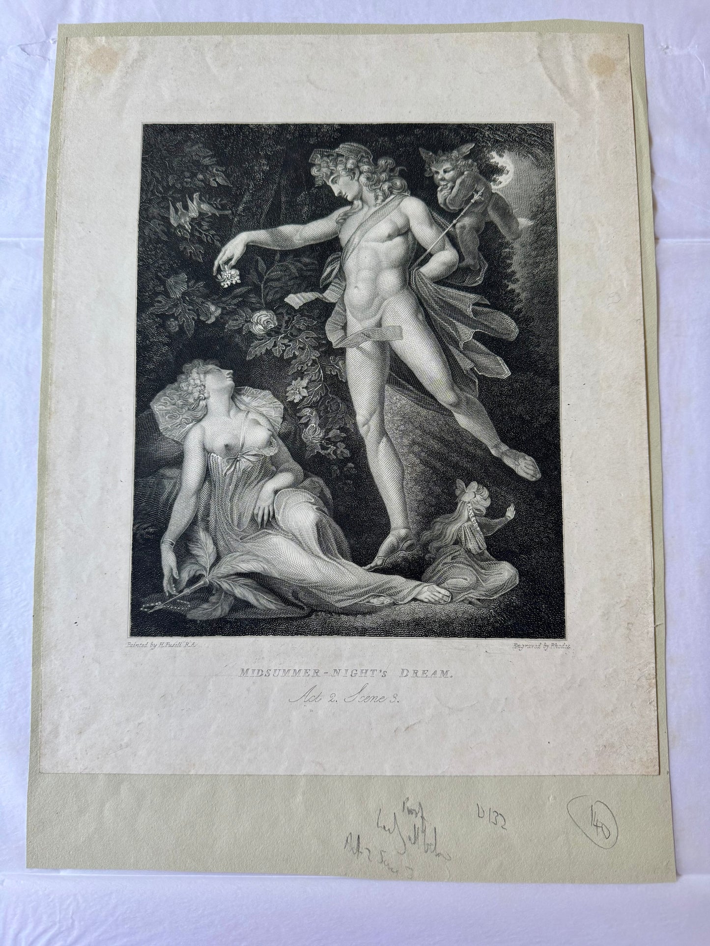 Henry Fuseli’s A Midsummer Night’s Dream, Act II, Scene 3