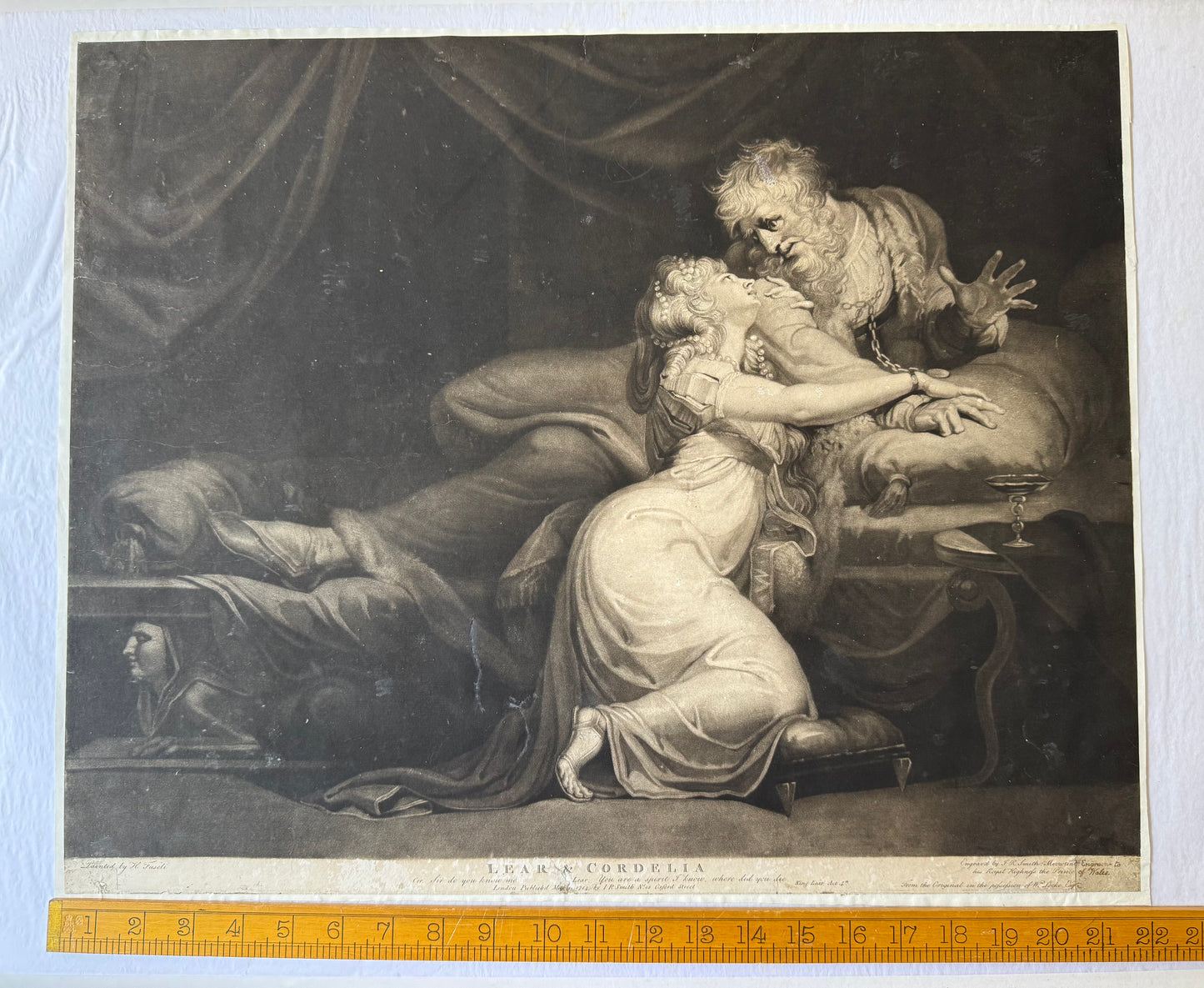 Henry Fuseli Lear and Cordelia