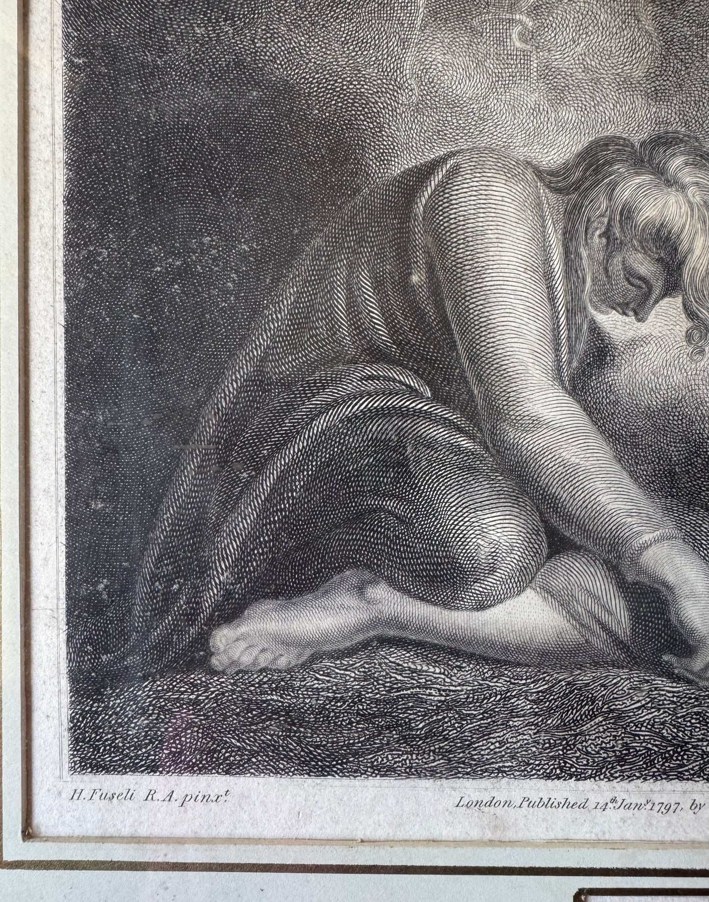 St. John’s Vision (1797) – An Engraving after Henry Fuseli