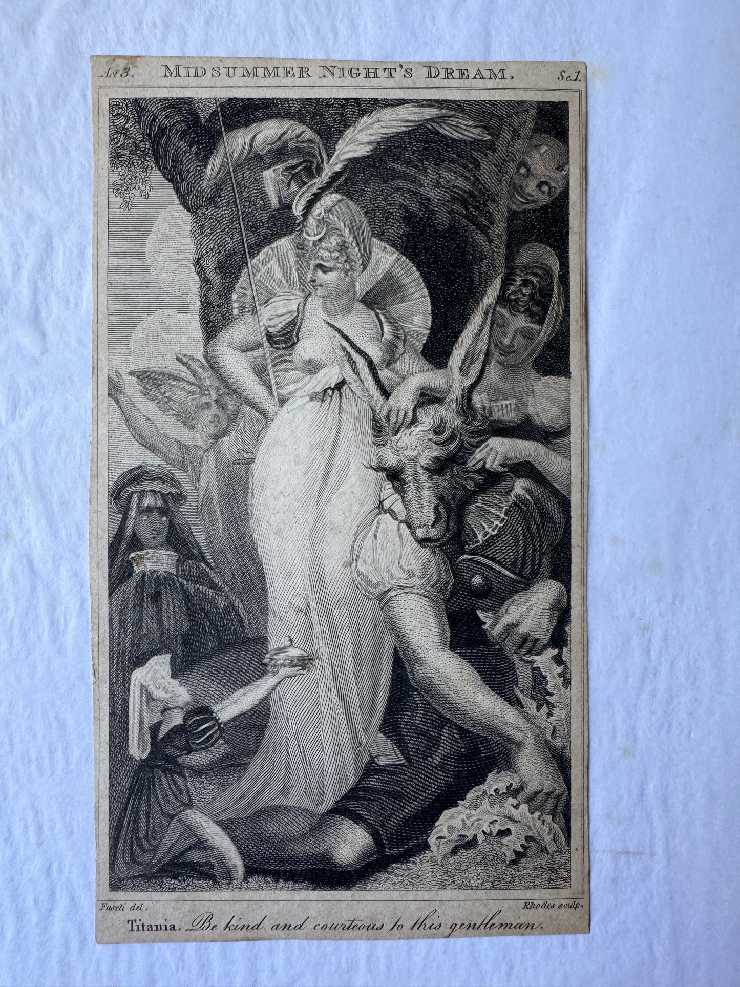 Titania and Bottom – A Midsummer Night’s Dream